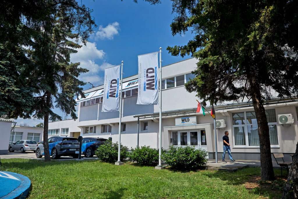 Werk der WILD Connect Hungarian Kft. in Gyöngyös